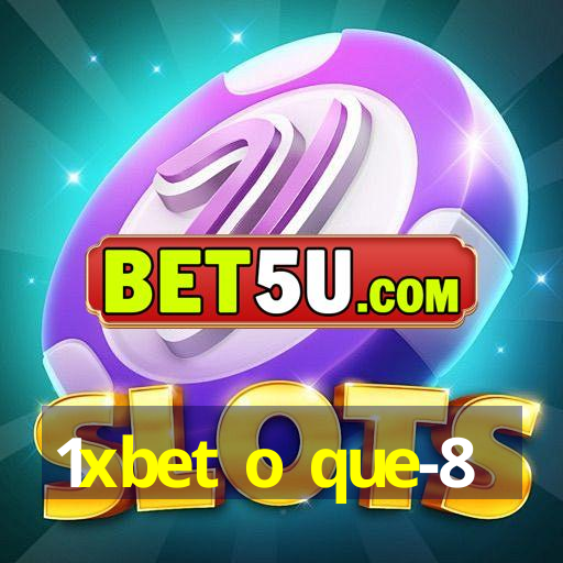 1xbet o que